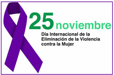 Día Internacional de la Eliminación de la Violencia contra la Mujer  