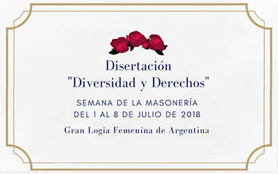 Semana de la Masonería: Diversidad y Derechos